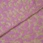 Preview: Feinstrick Strickstoff Jacquard Leo rosa beige